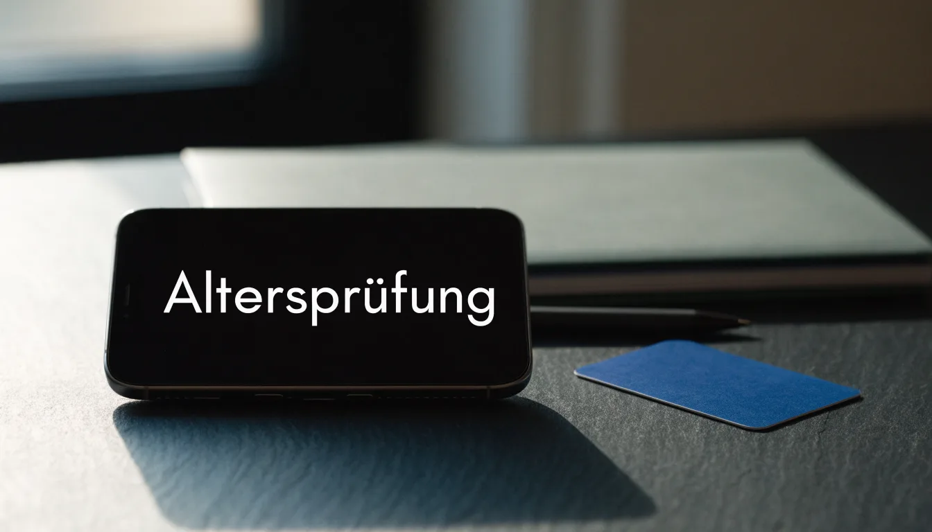Eine Waage aus Messing steht auf einem Holztisch vor einem Fenster, im Hintergrund unscharf ein Bücherregal.